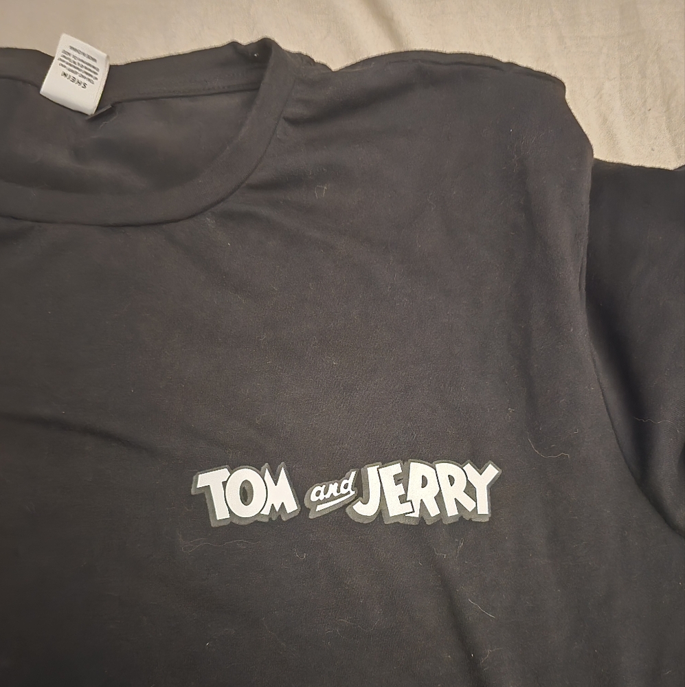 Black Tom and Jerry T-Shirt